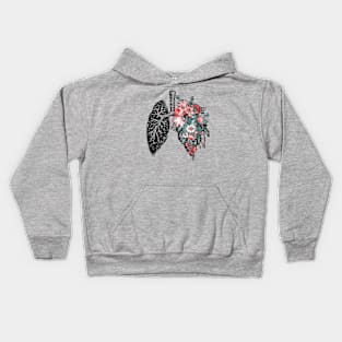 Breathe Lungs Kids Hoodie